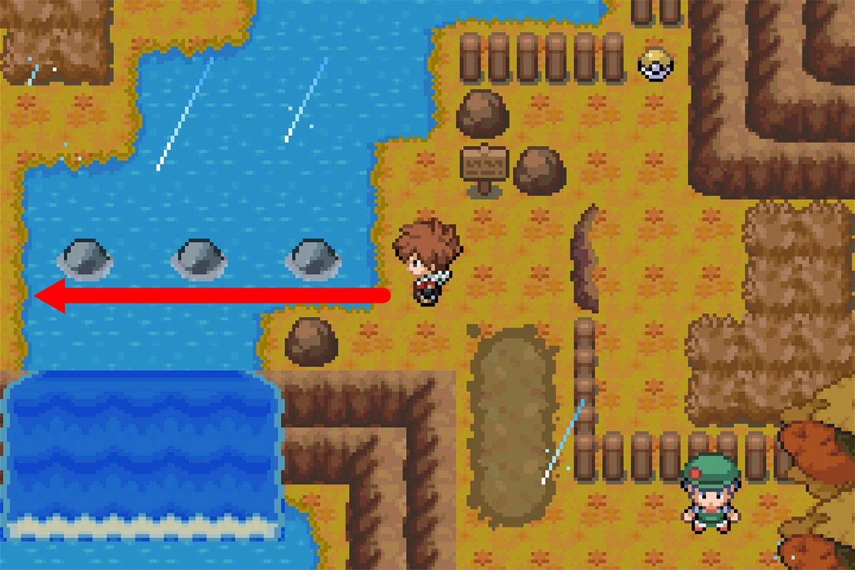 바위를 건너뛰기