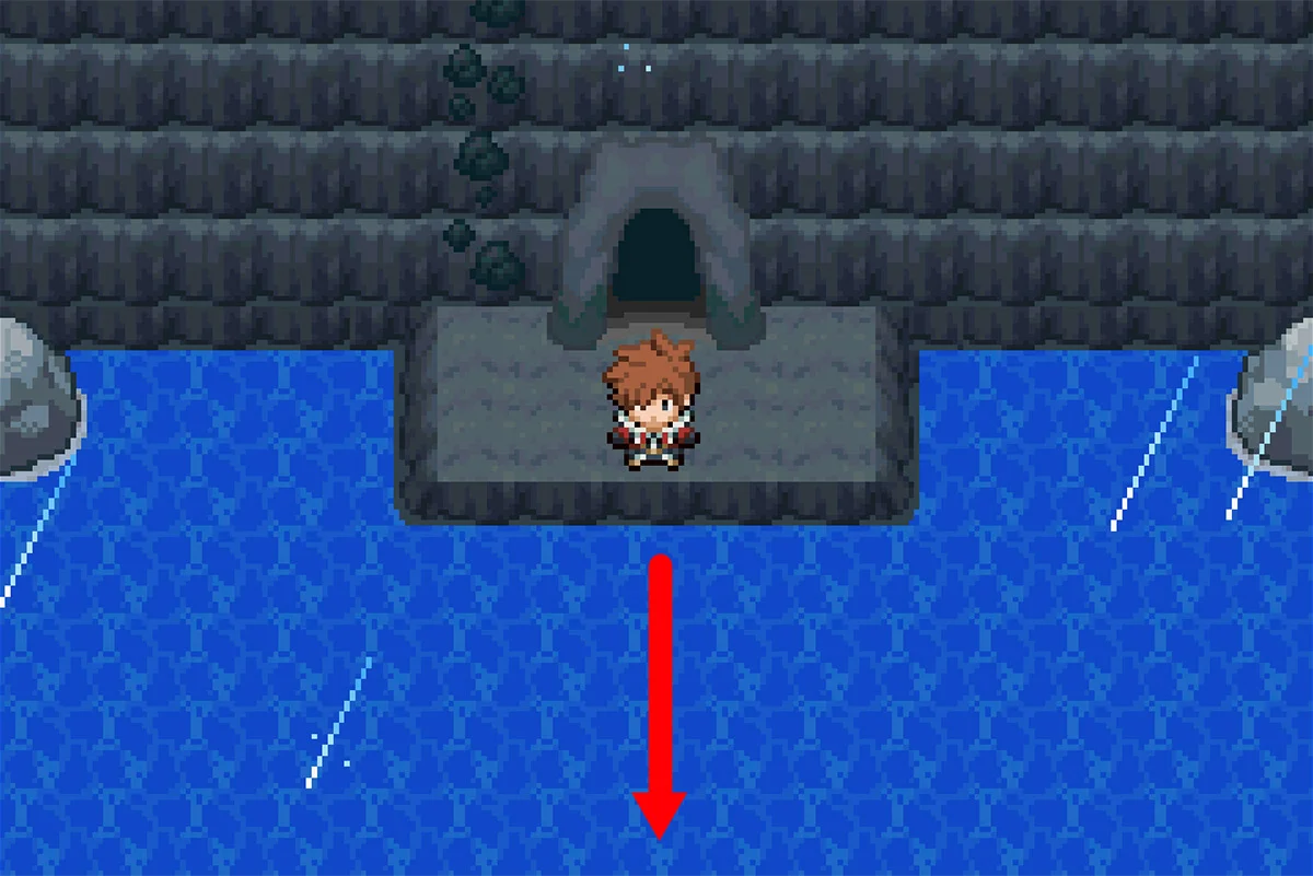 표지판이 있는 작은 섬으로 가는 길