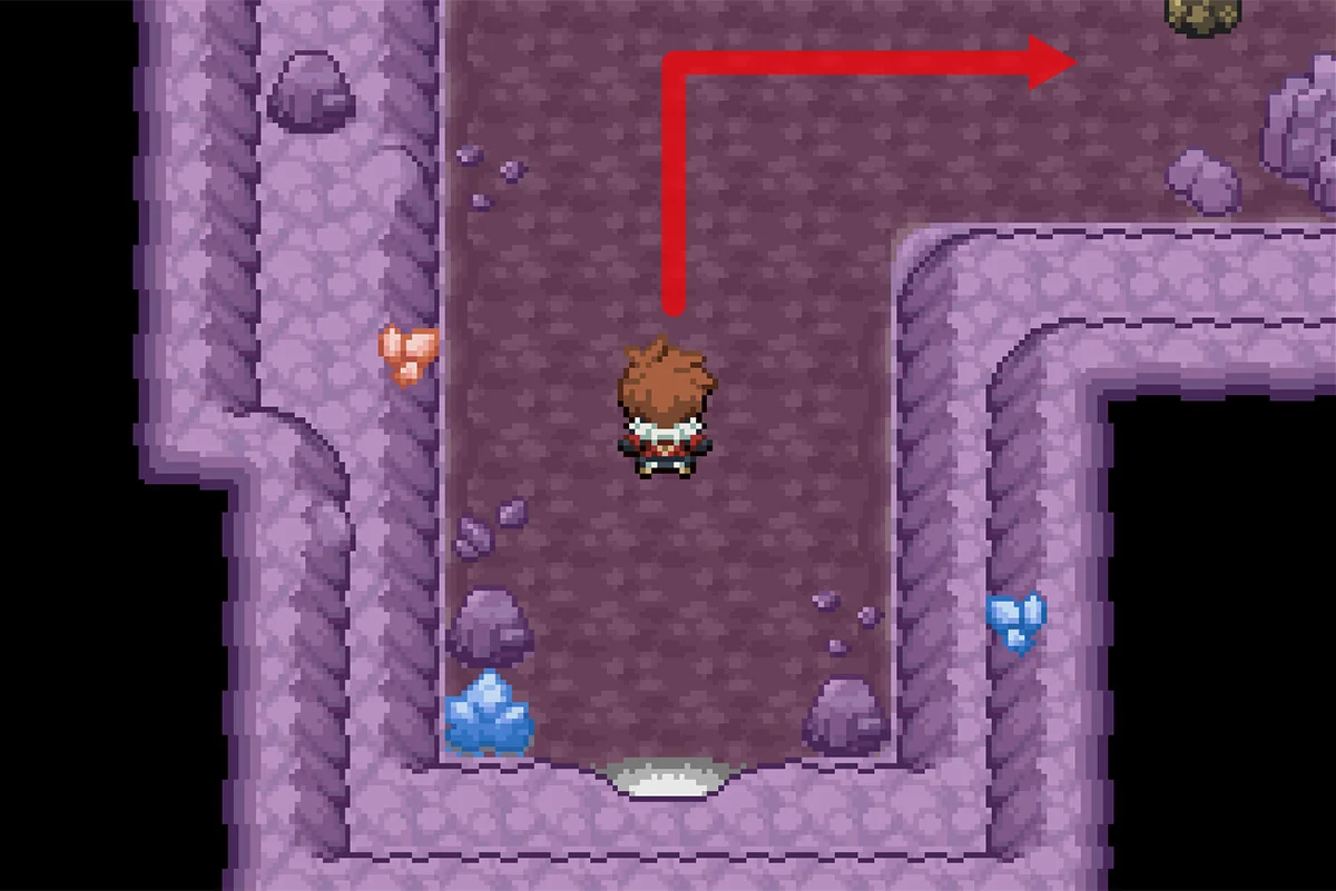 지하 1층으로 가는 사다리로 가는 길