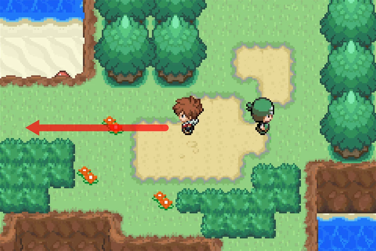 두 번째 순찰 트레이너에게 가는 길