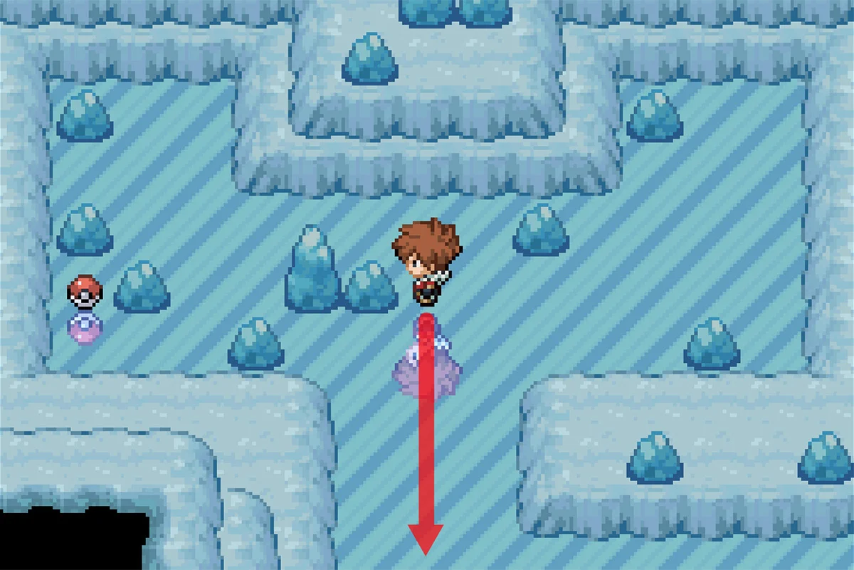 아래로 미끄러지기