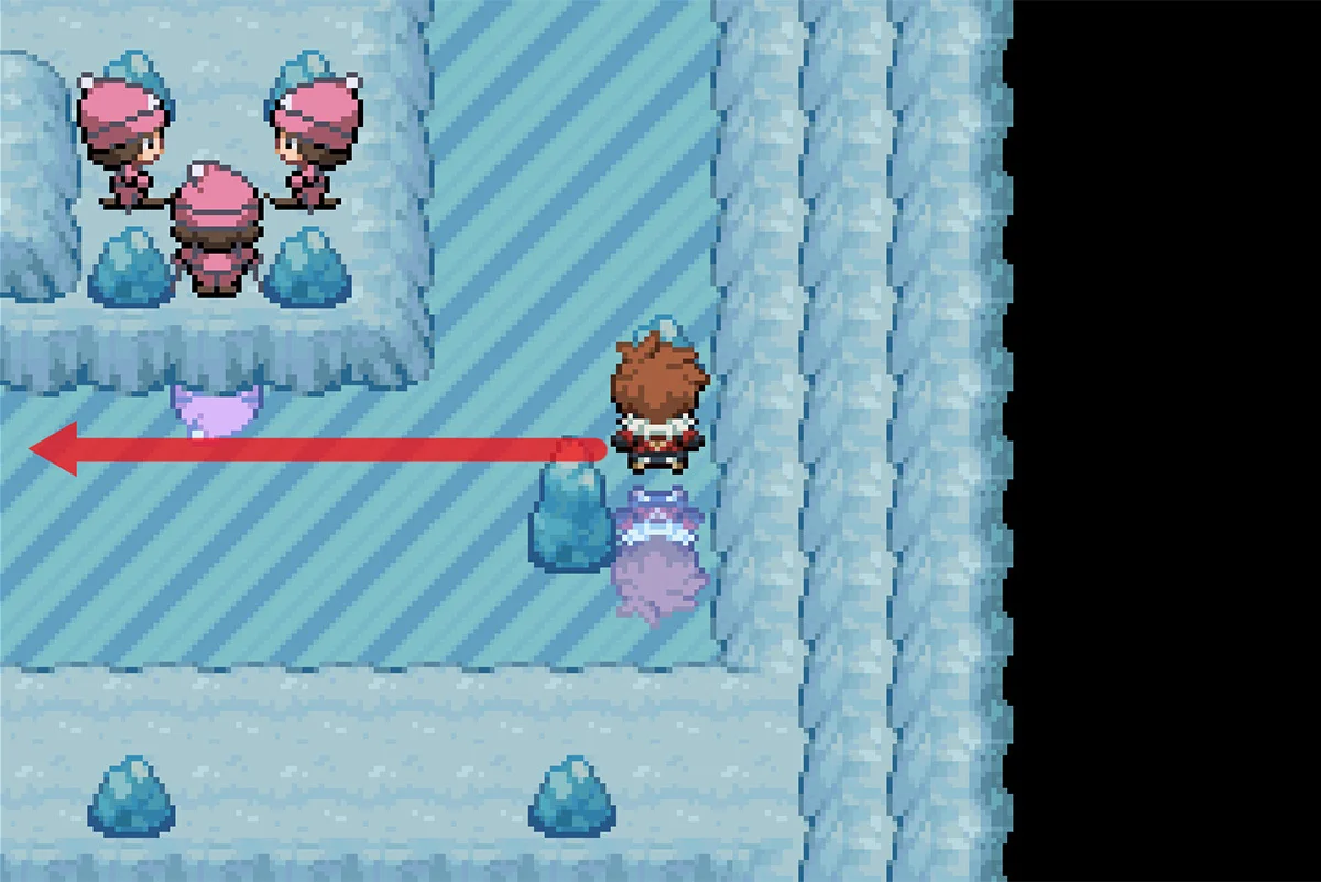 다음 바위로 가는 길