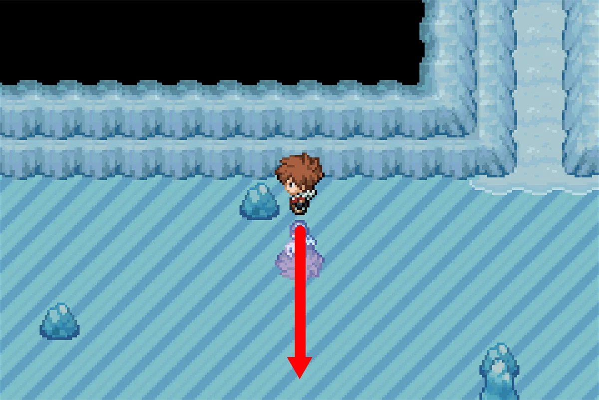 아래로 미끄러지기