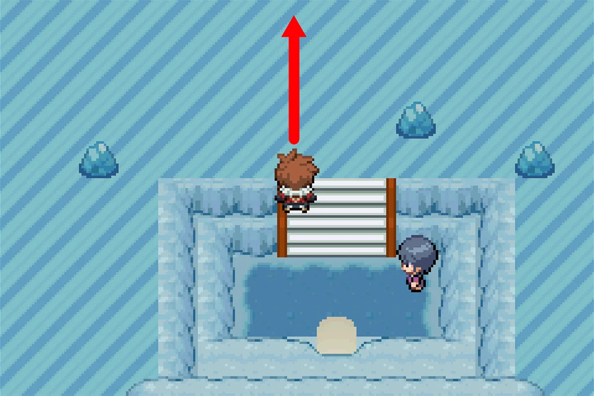 위로 미끄러지기