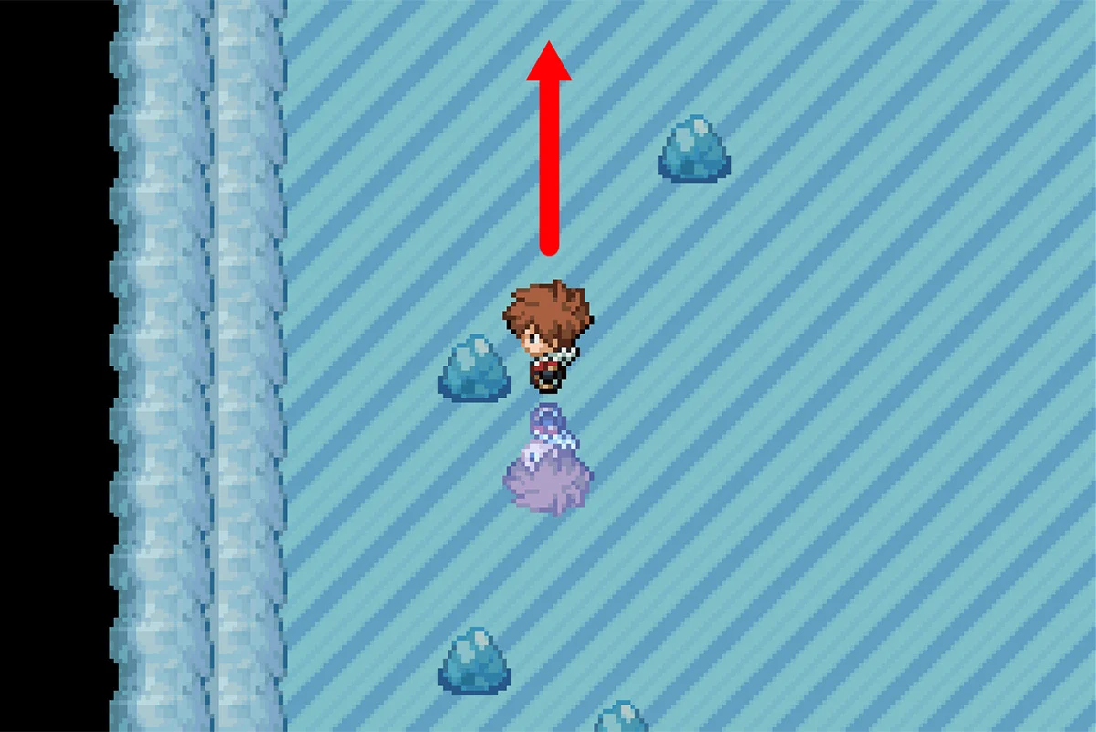 위로 미끄러지기