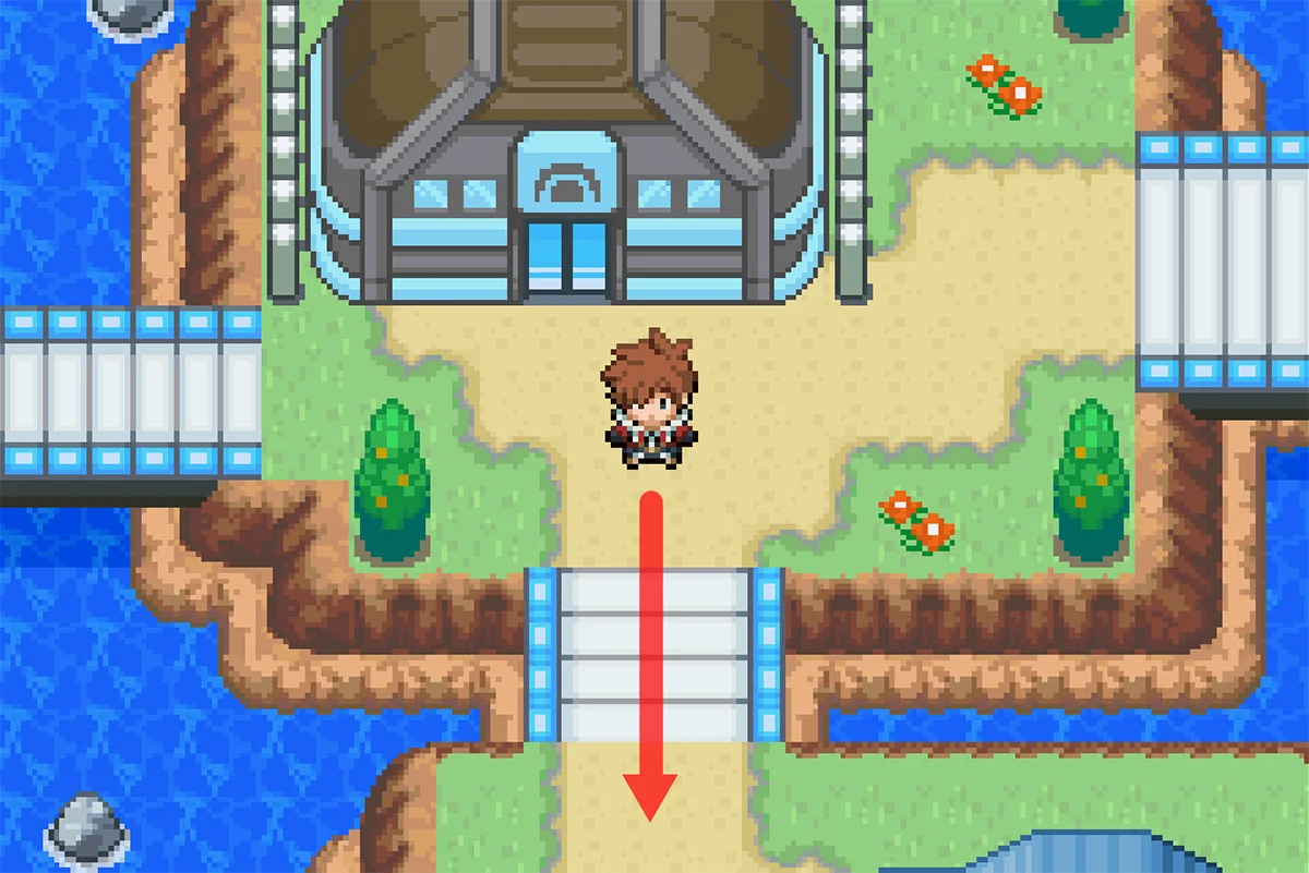 드레스코 타운 남쪽 끝으로 이동