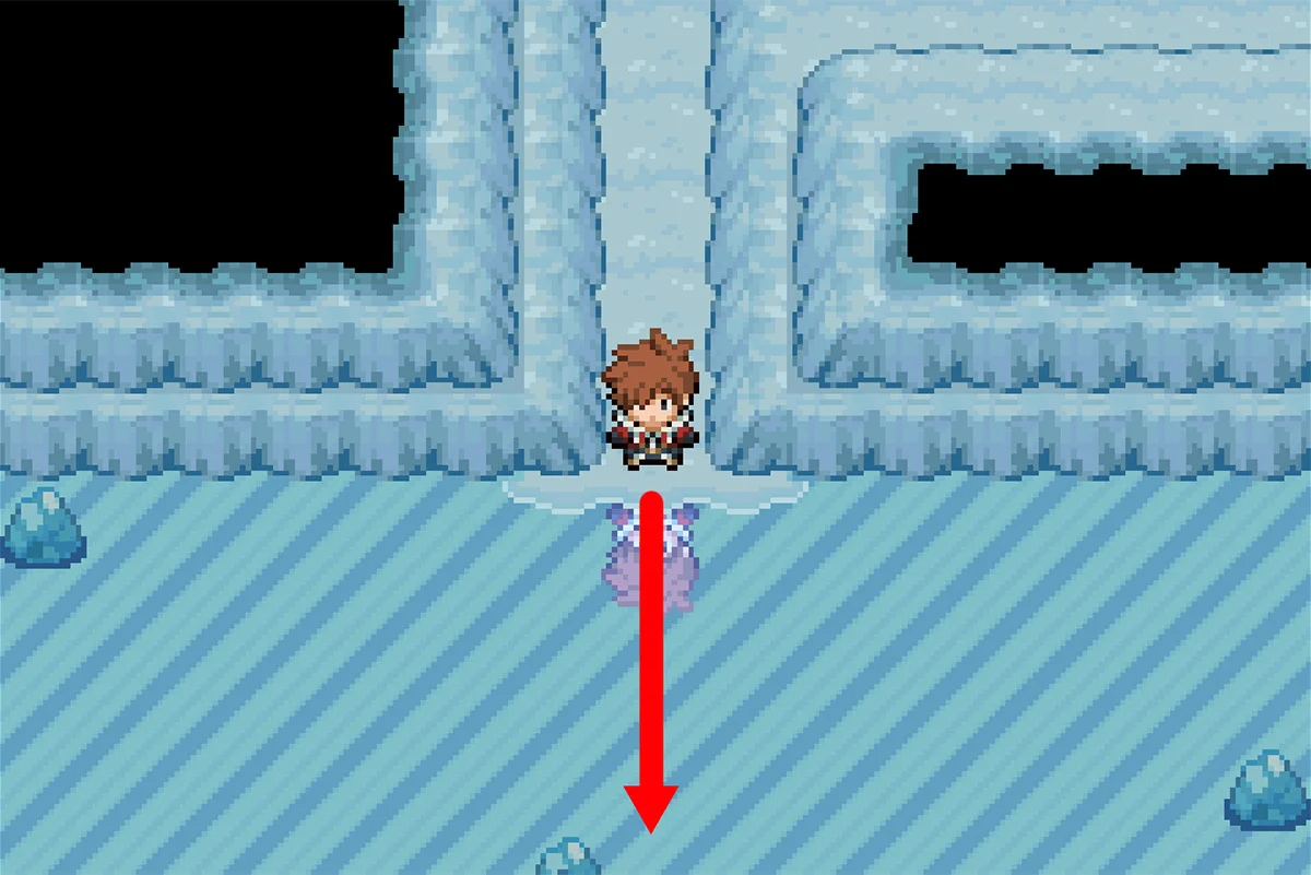 아래로 미끄러지기