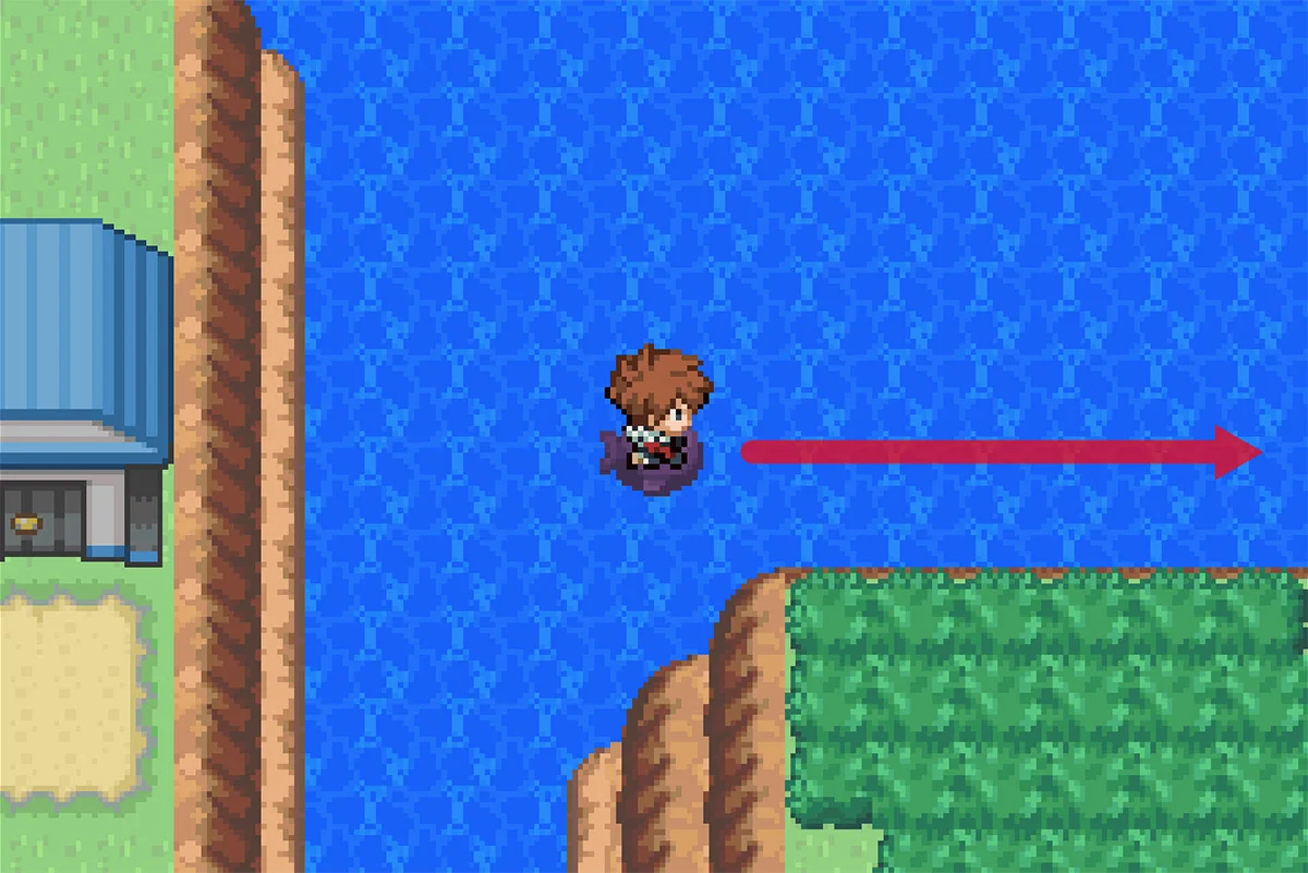 다리를 향해 파도타기