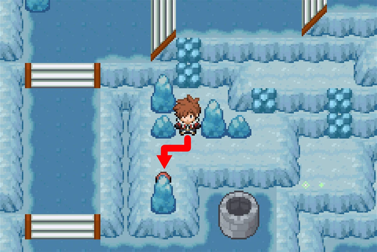 얼음동굴 얼음의돌