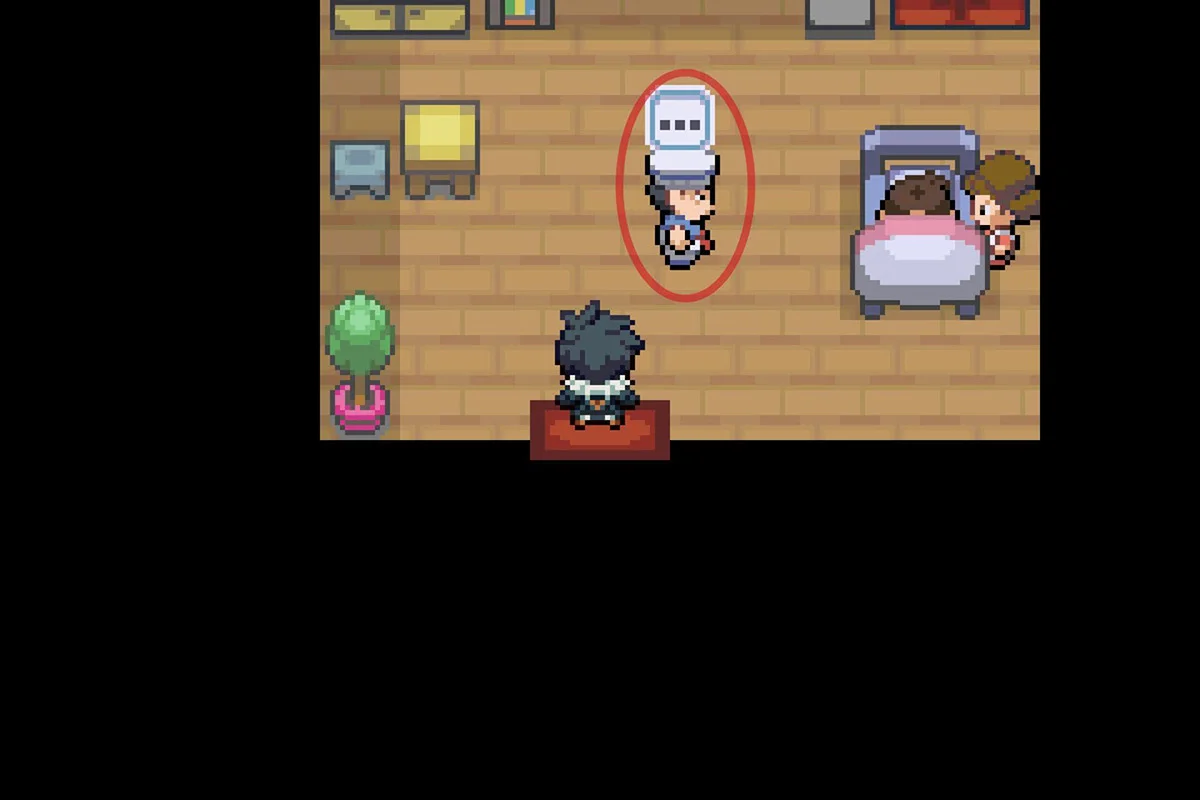 서브 미션 아이콘이 있는 NPC에게 접근.