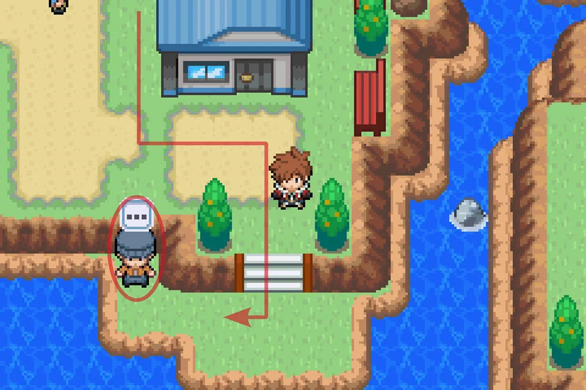 서브 미션 아이콘이 있는 NPC에게 접근.