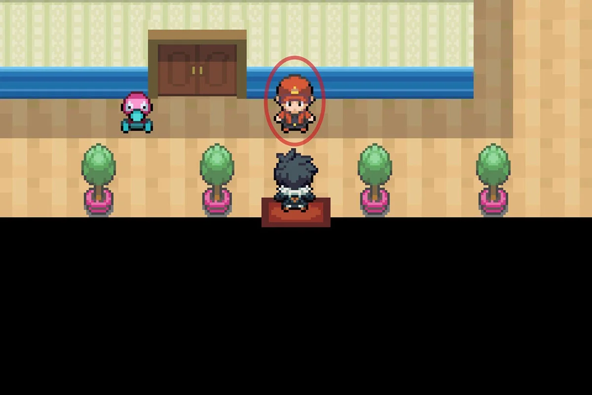 레인저 NPC에게 접근.