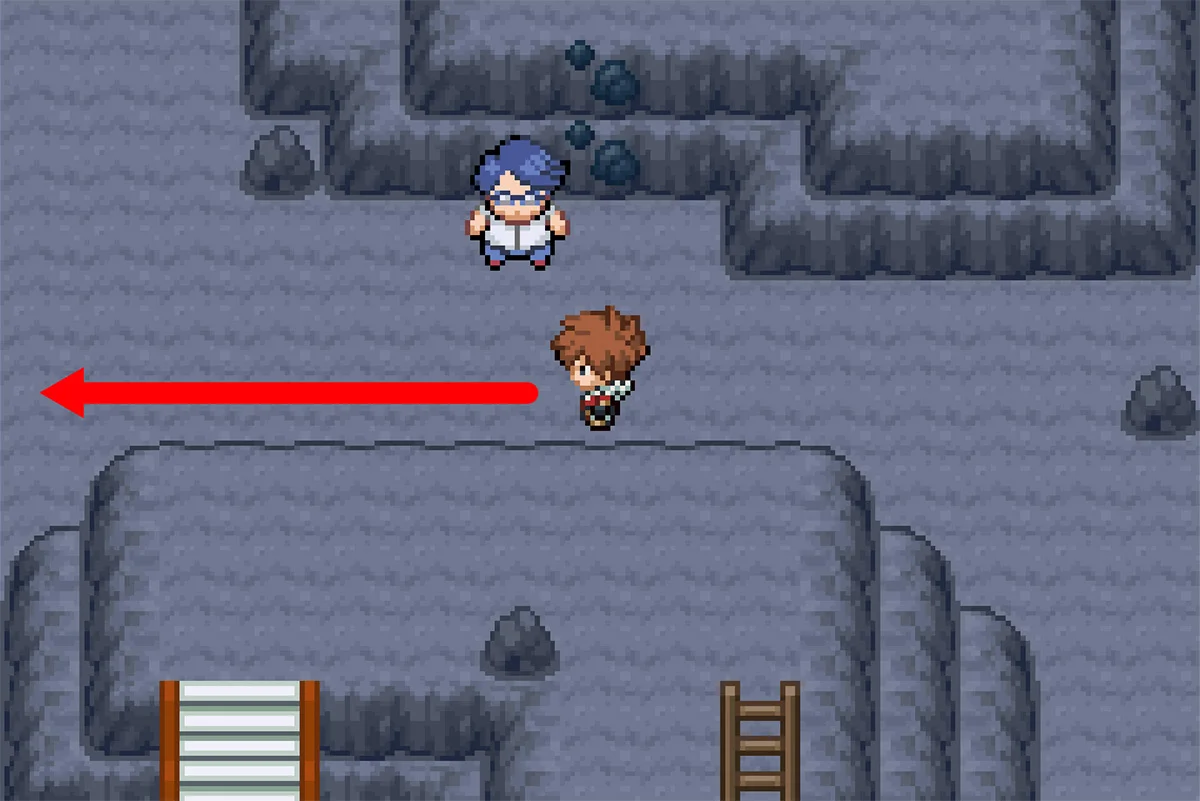 트레이너를 지나 턱으로 가는 길