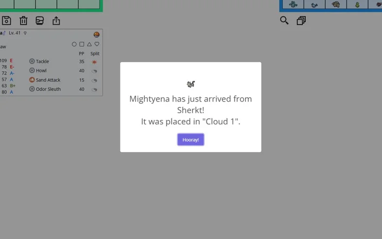 미라클 교환으로 포켓몬 받기.