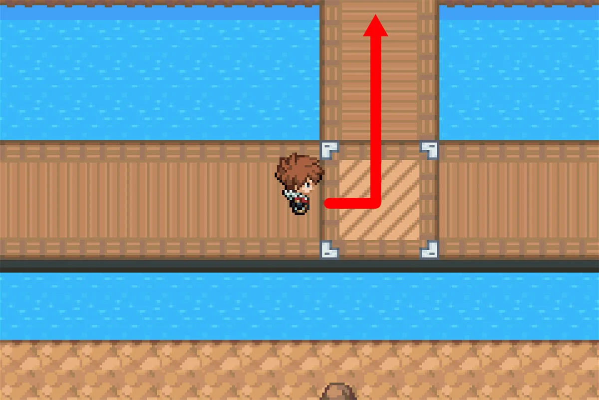 절벽 동굴 입구로 향하기