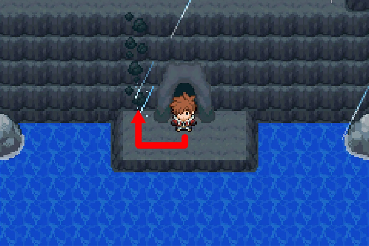 락클라임을 사용하여 지하 2층에 도달하기