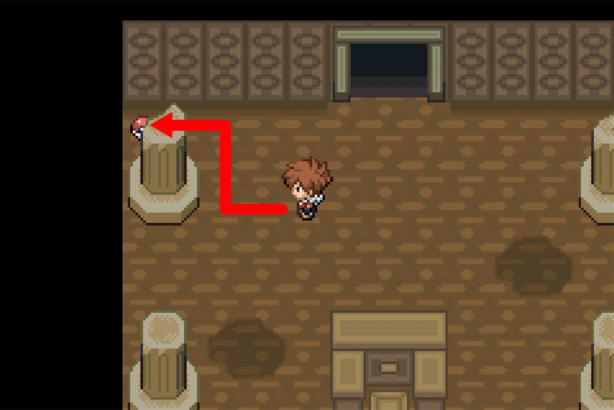 공허의 유적 어둠의돌의 정확한 위치