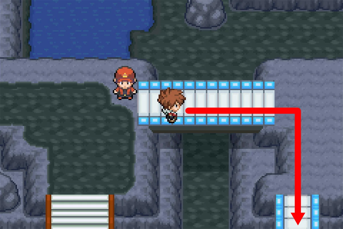 일련의 다리 건너기