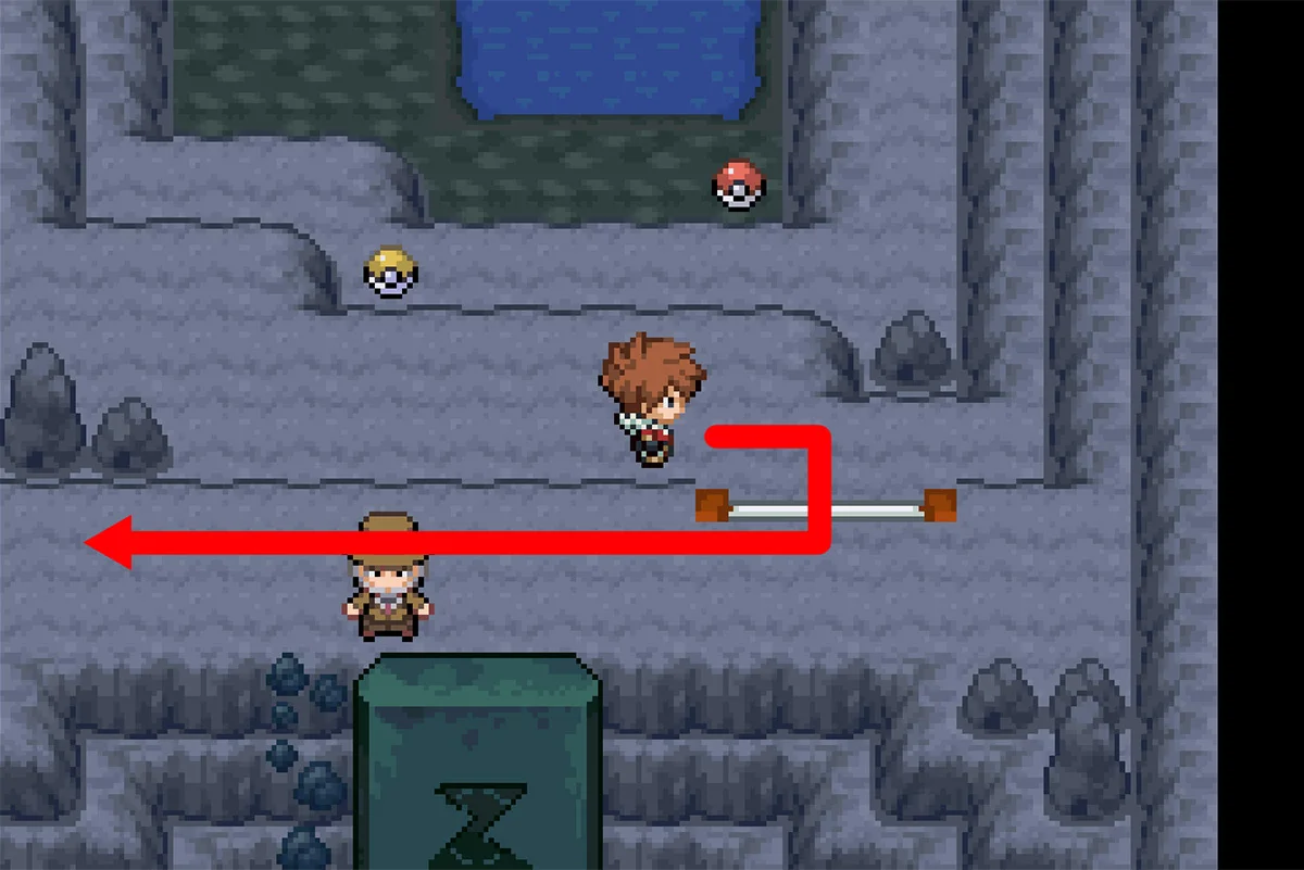 마지막 계단을 이용하여 다음 구역으로 이동