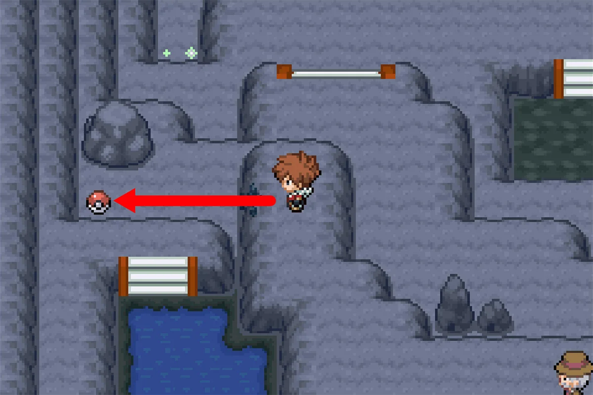 계곡동굴 어둠의돌의 정확한 위치