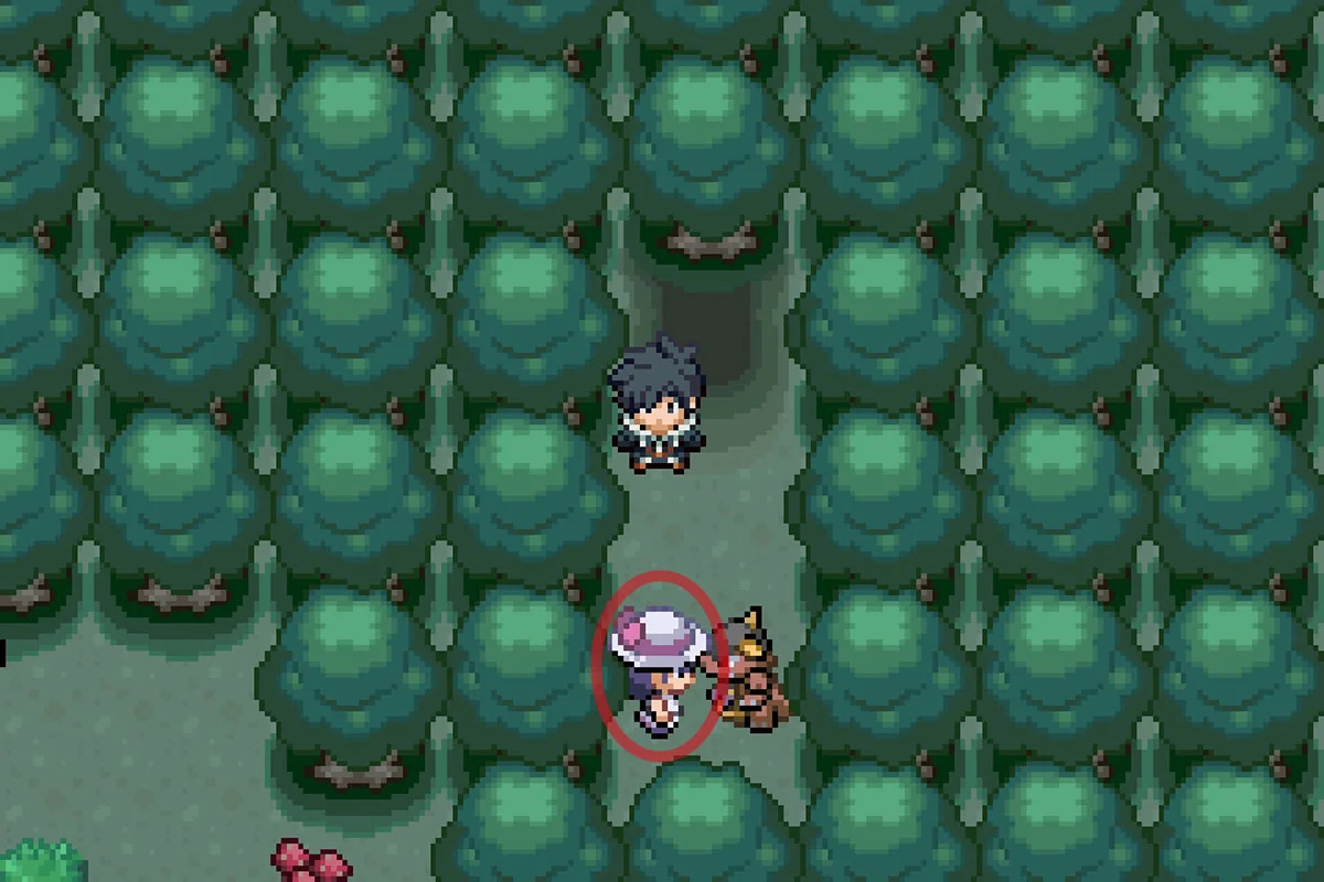 Mega Trainer Ravonna’s location. / Pokémon Unbound