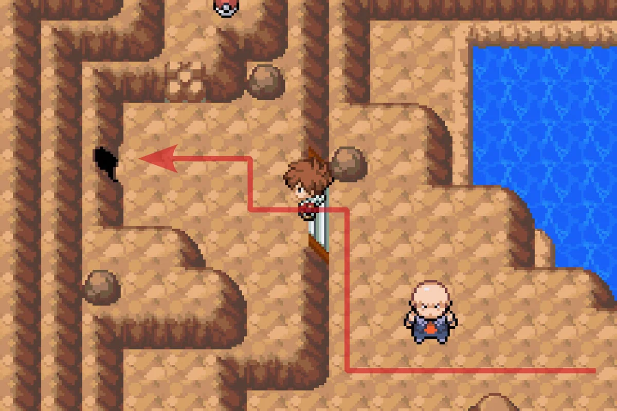 Entering Thundercap Mountain. / Pokémon Unbound