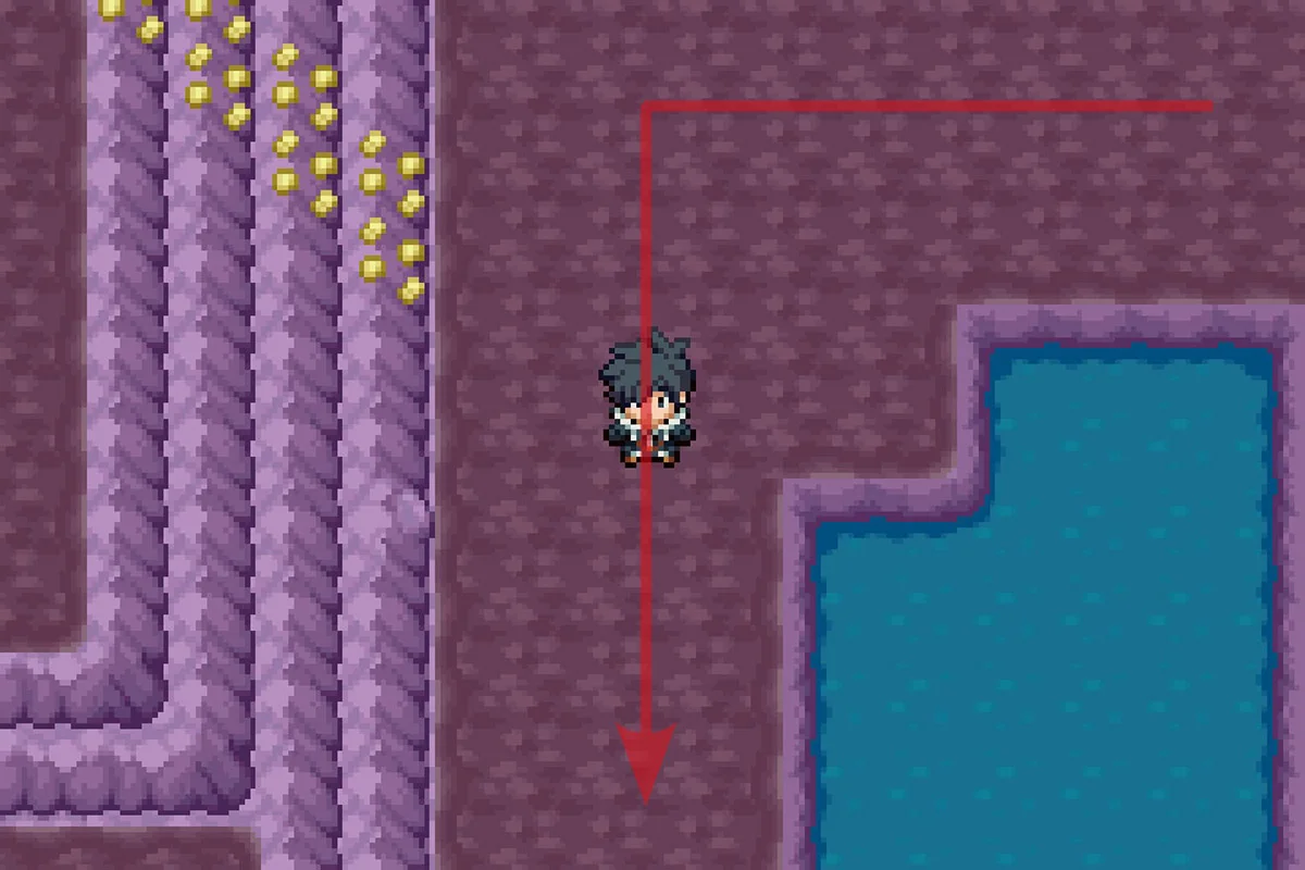 Going south when the path west runs out. / Pokémon Unbound