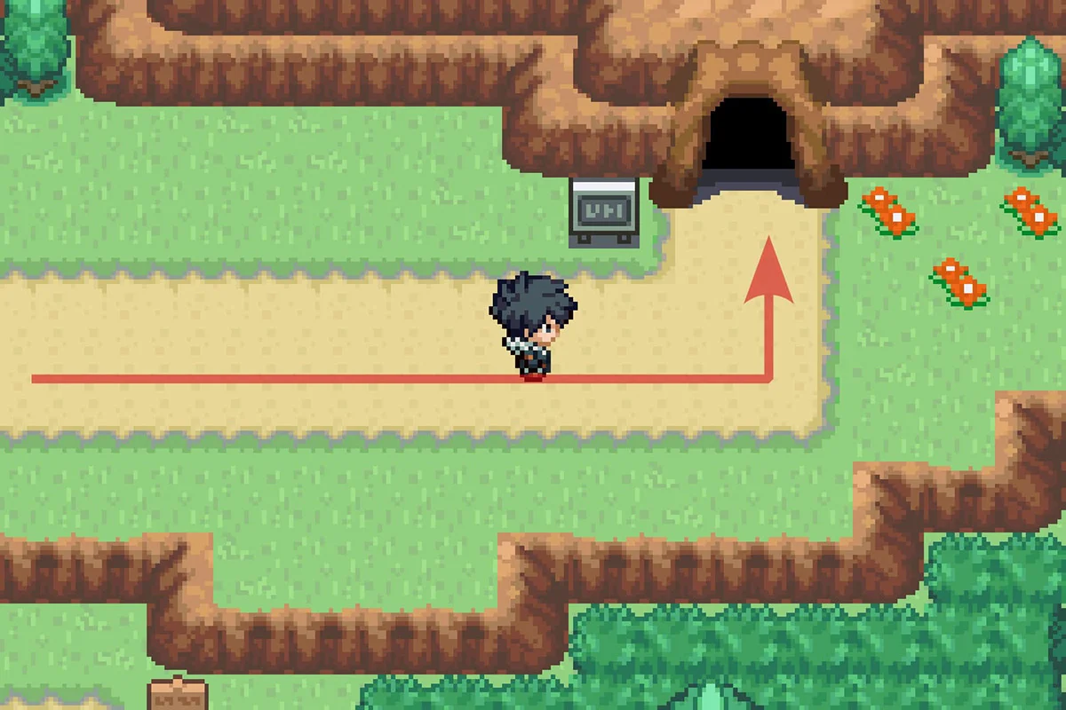 Entering Victory Road. / Pokémon Unbound