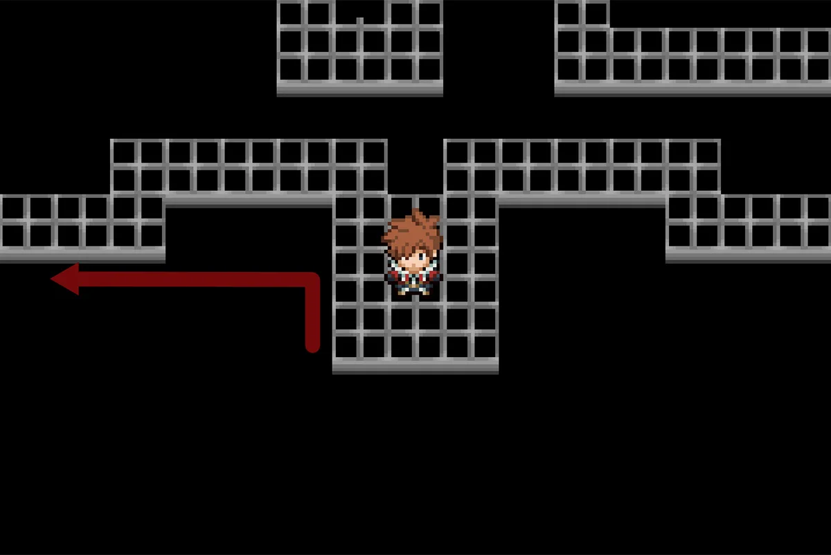 Path to hole / Pokémon Unbound