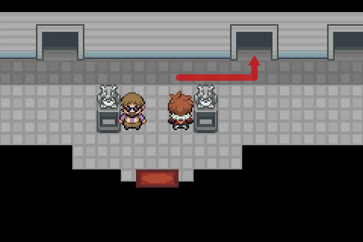 Path to first room / Pokémon Unbound