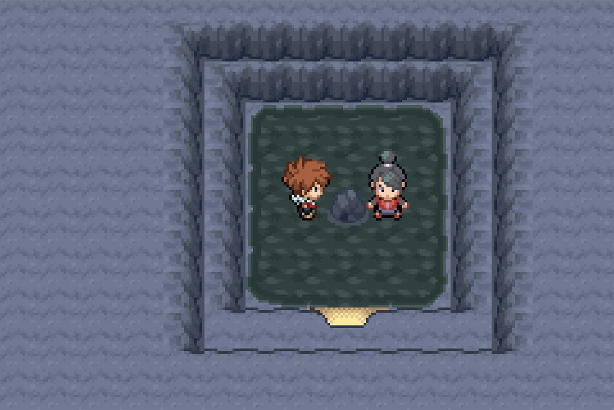 Location of second button / Pokémon Unbound