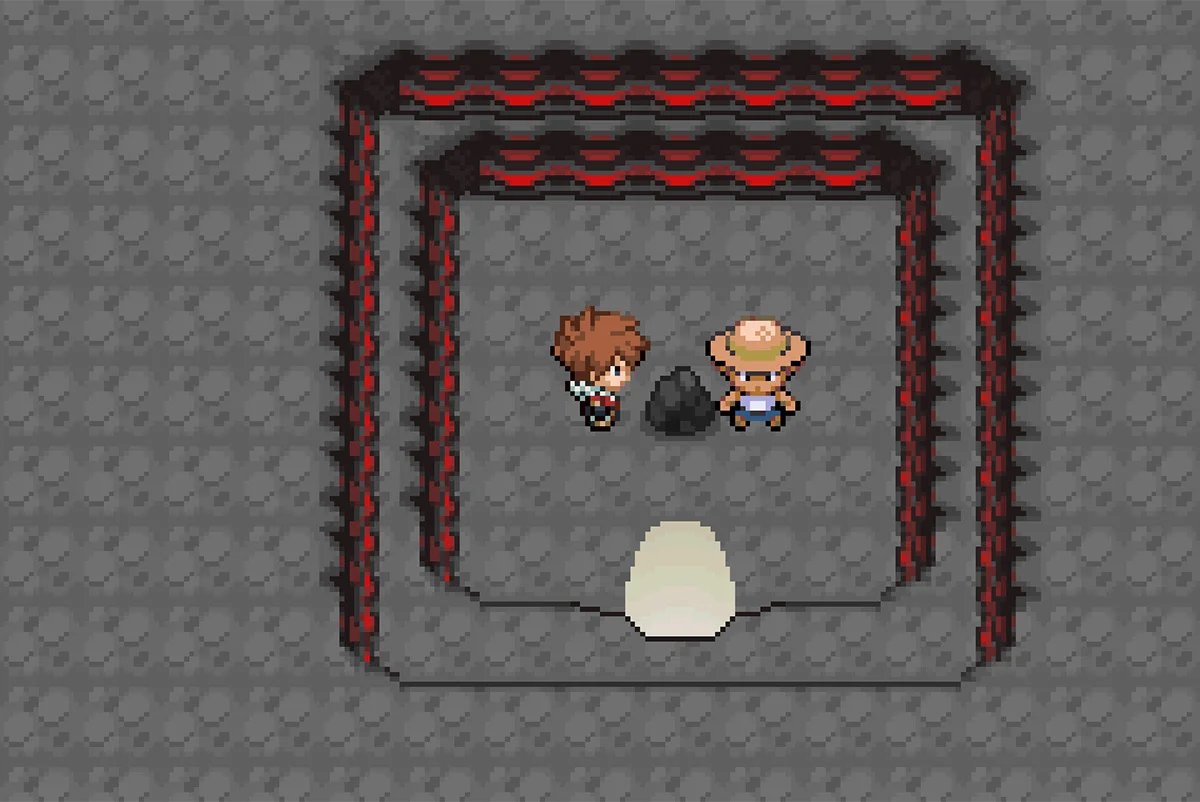 Location of third button / Pokémon Unbound