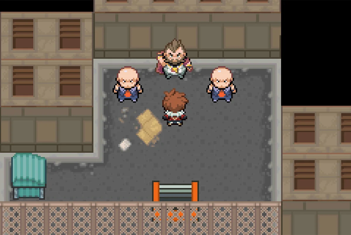 Big Mo battle room / Pokémon Unbound