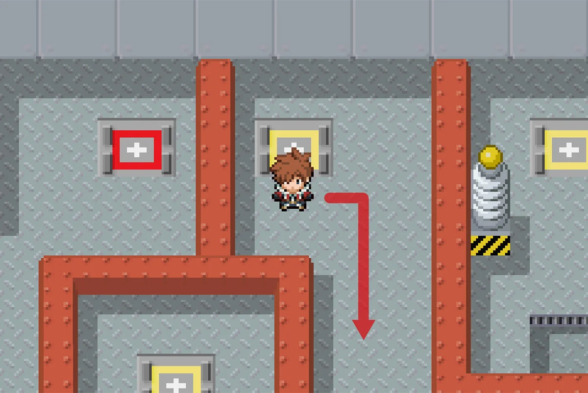 Path to next Trainer / Pokémon Unbound