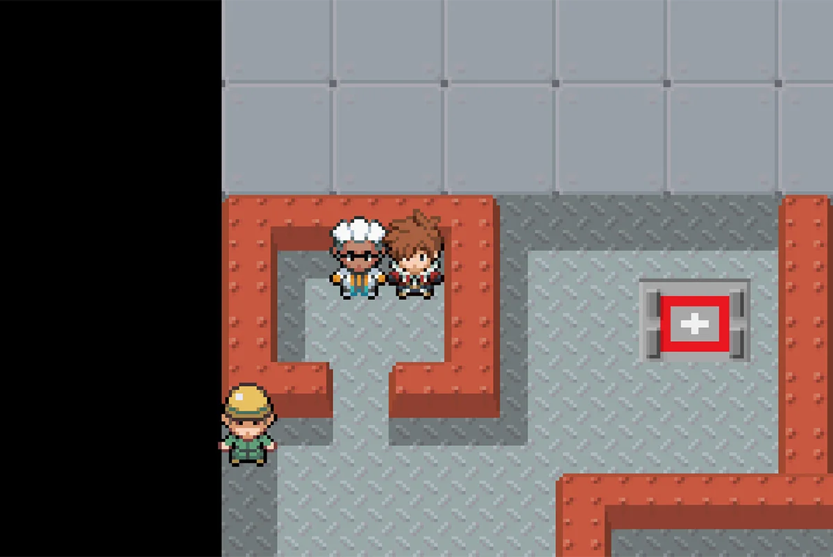 Galavan battle room / Pokémon Unbound