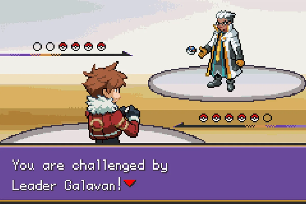 Galavan Gym Battle / Pokémon Unbound