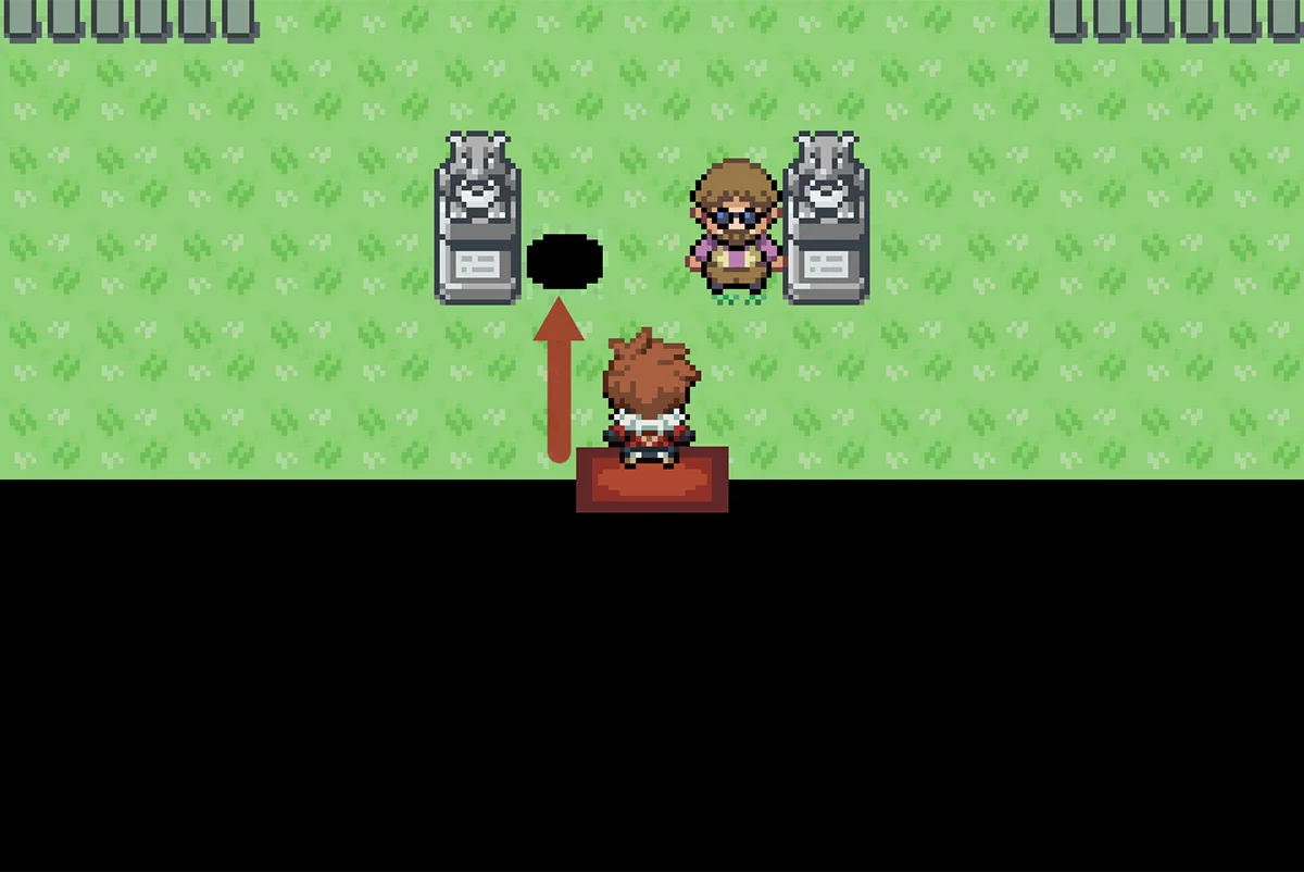 Path to hole / Pokémon Unbound