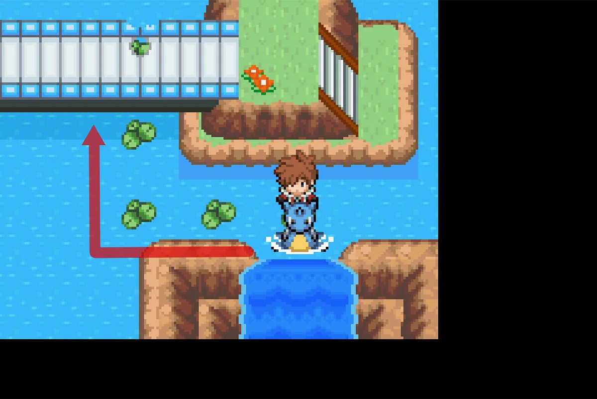Path to island / Pokémon Unbound