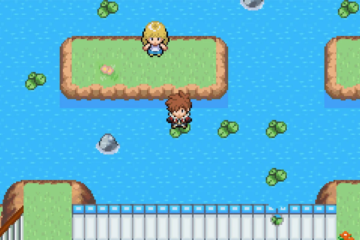 Island with Beauty Tamia on it / Pokémon Unbound