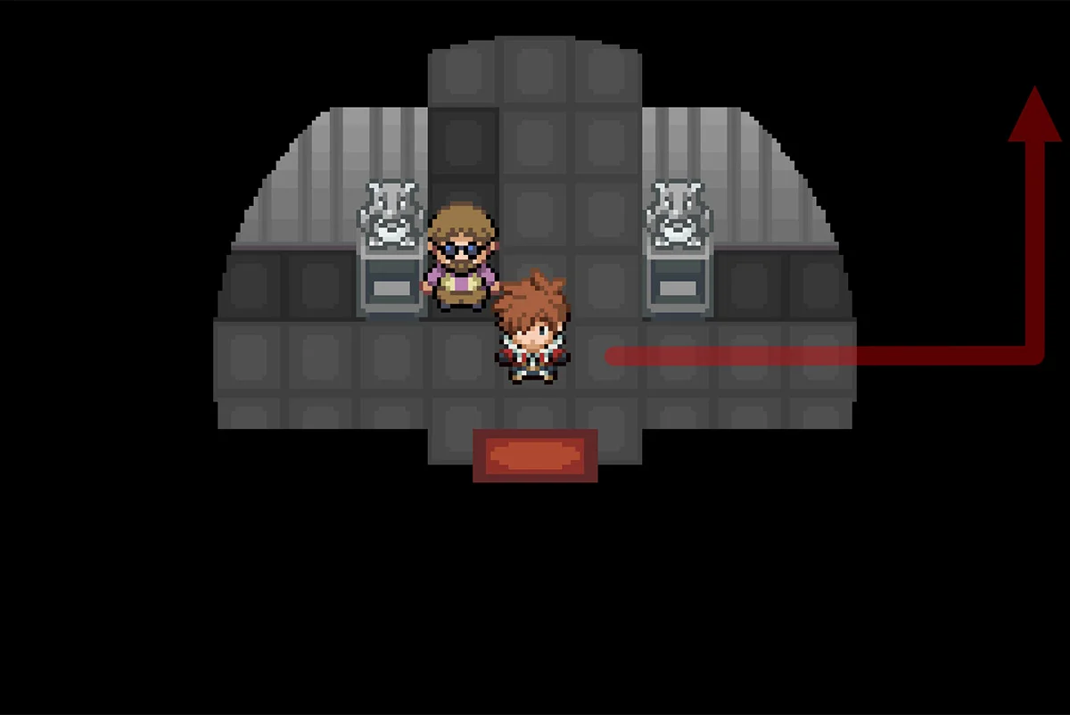 Path to Trainer battles / Pokémon Unbound