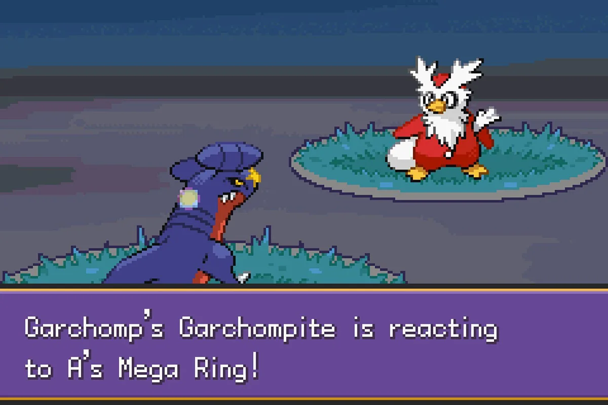 한카리아스 메가진화.