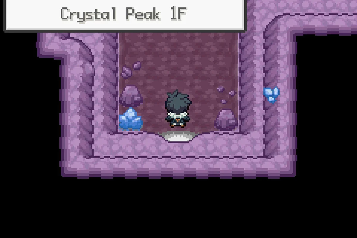 크리스탈 피크 입장.