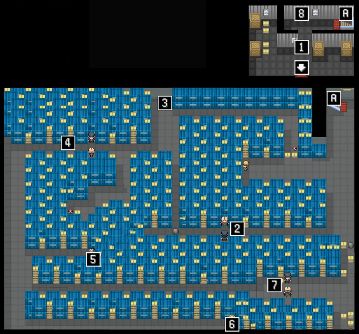 West Seaport Warehouse map