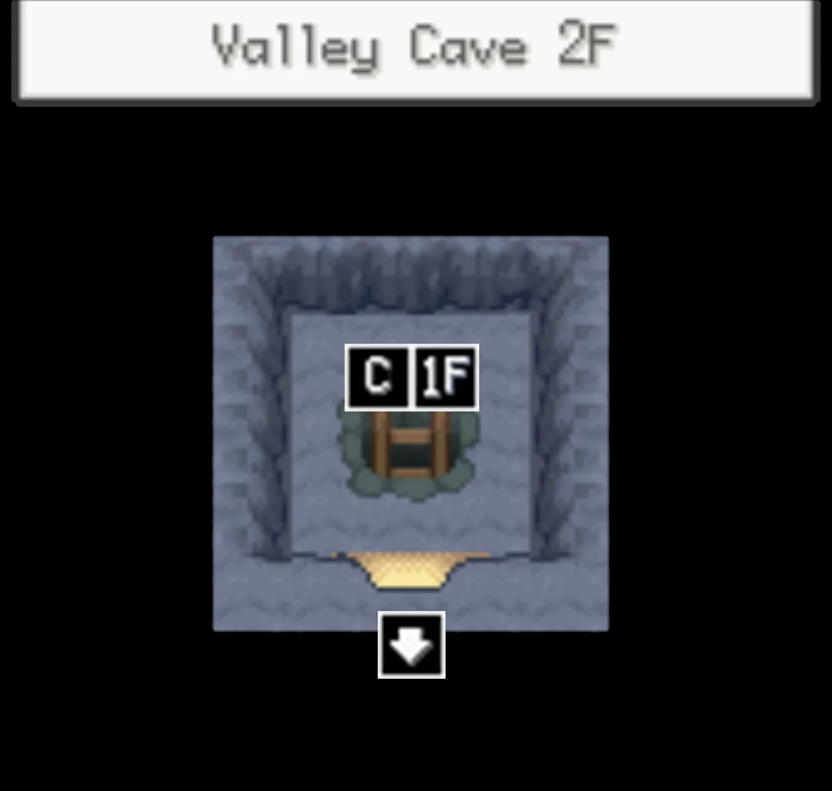 밸리 케이브 2층 지도
