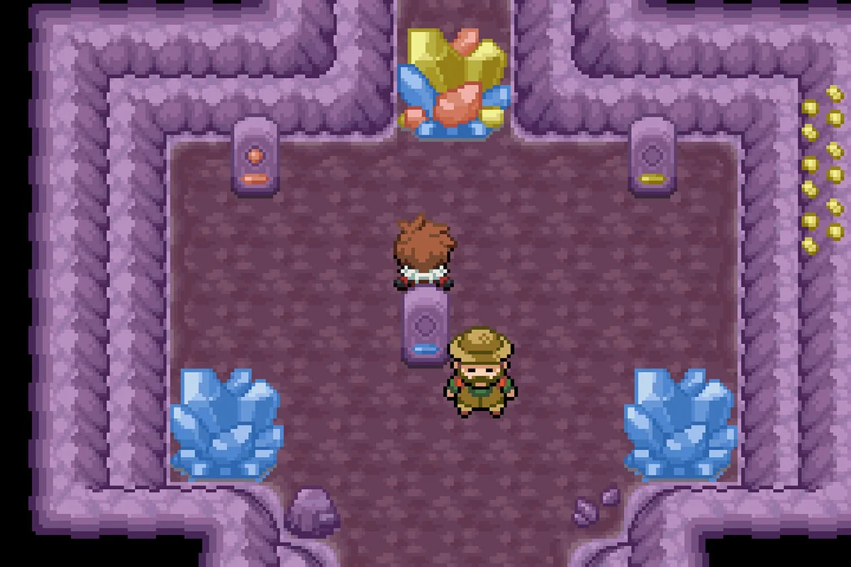 빨간색 수정을 무효화하는 모습. / Pokémon Unbound