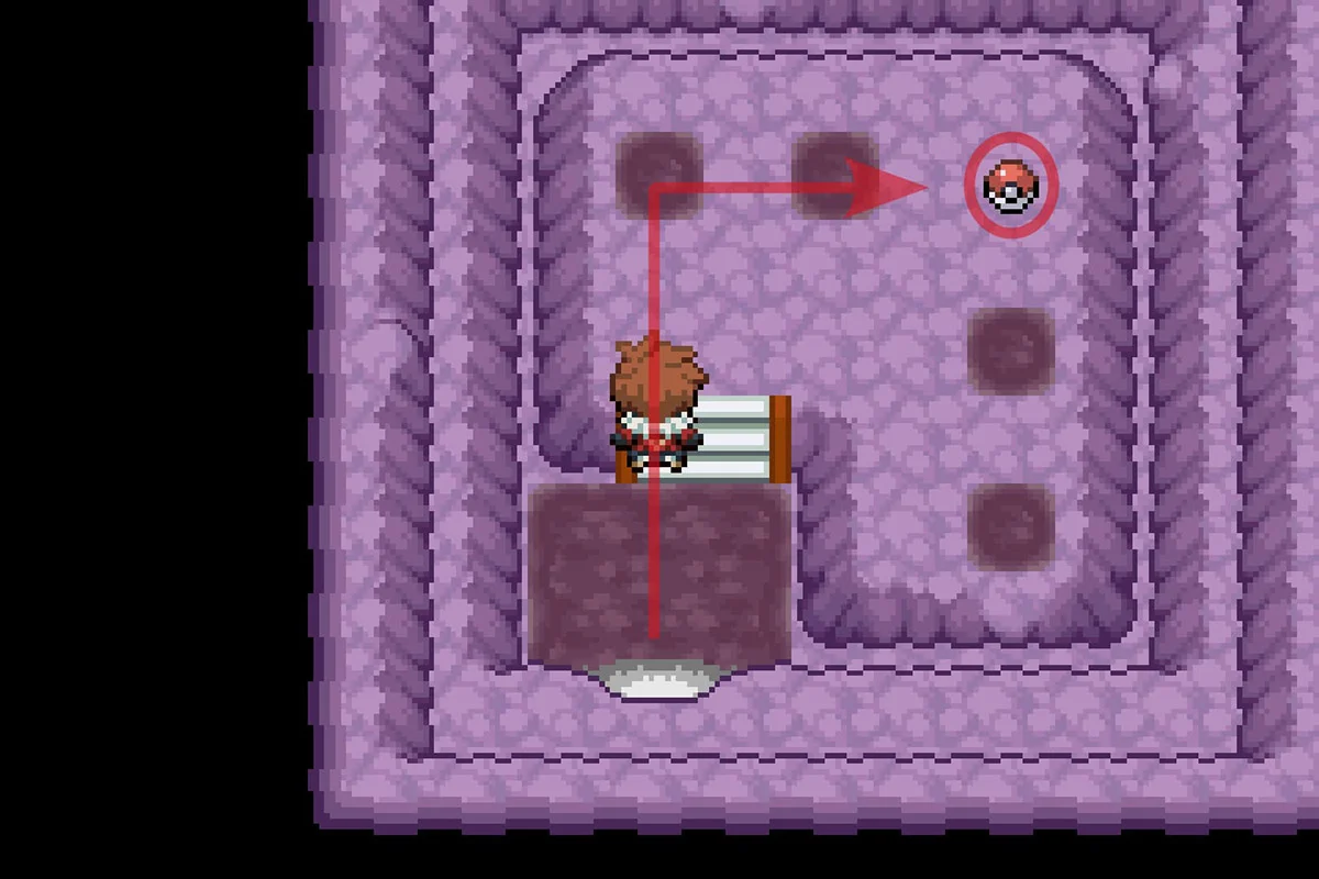 프테라나이트를 찾는 모습. / Pokémon Unbound