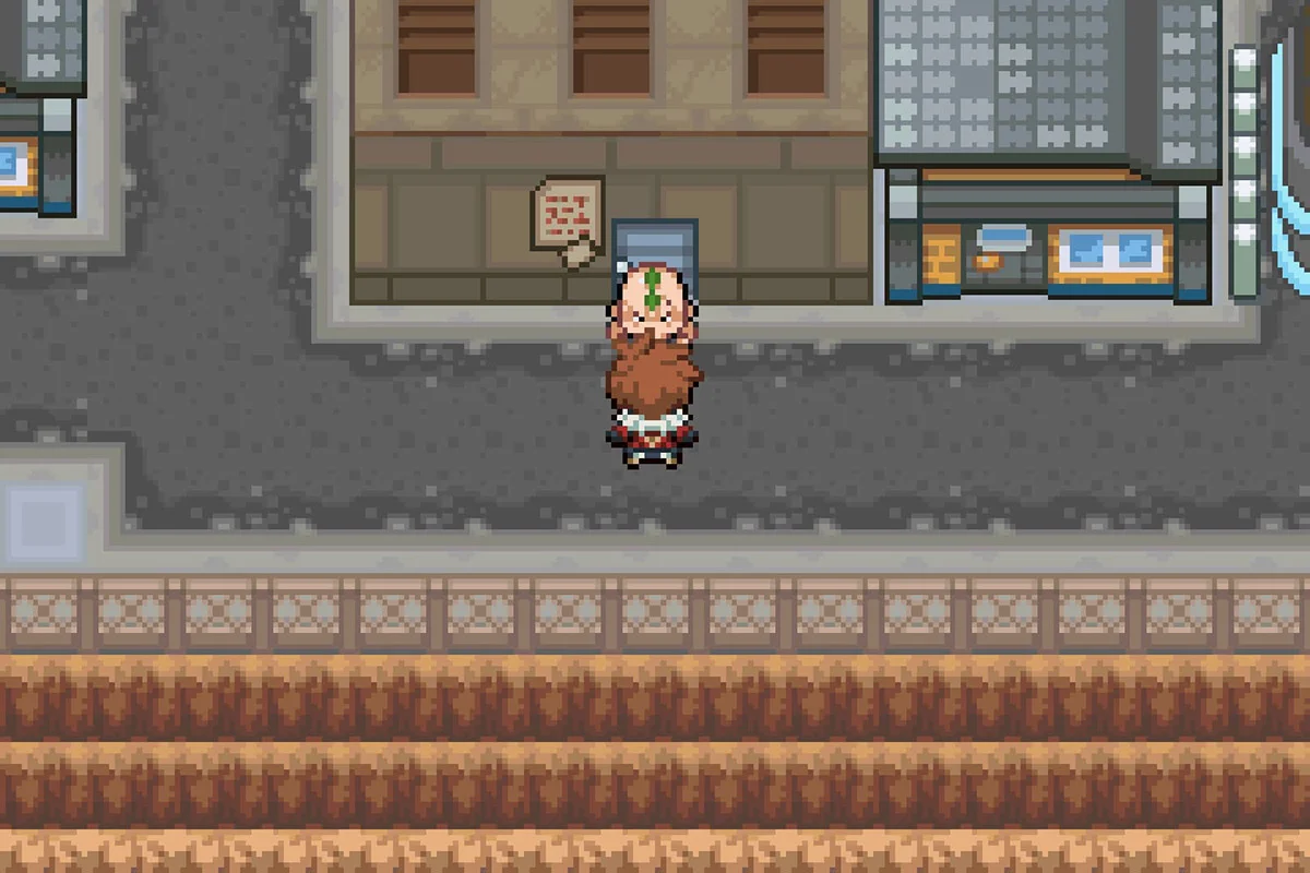 헤라크로스나이트를 주는 NPC. / Pokémon Unbound