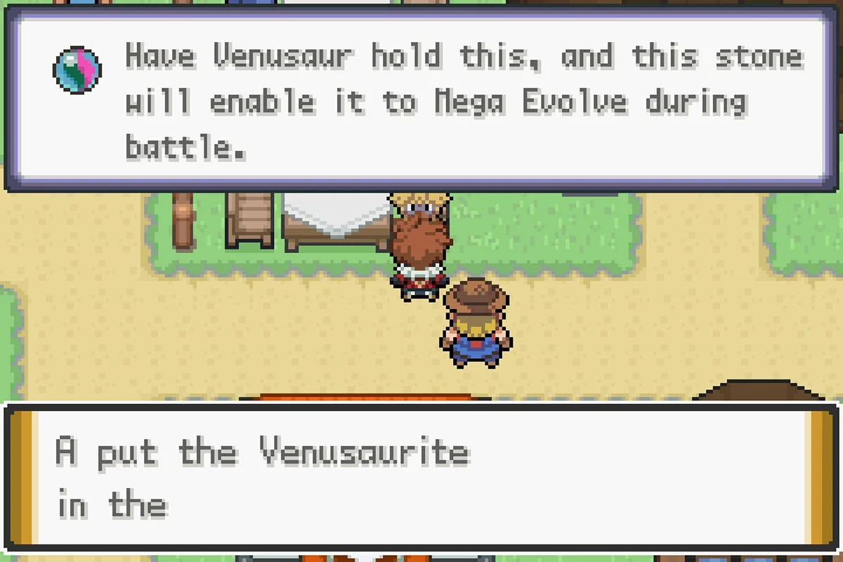 이상해꽃나이트를 얻는 모습. / Pokémon Unbound