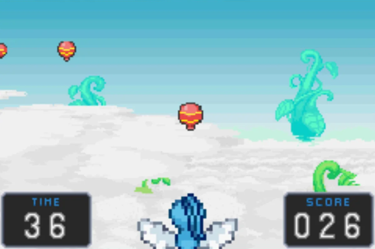 파비코리를 조종하는 모습 / Pokémon Unbound