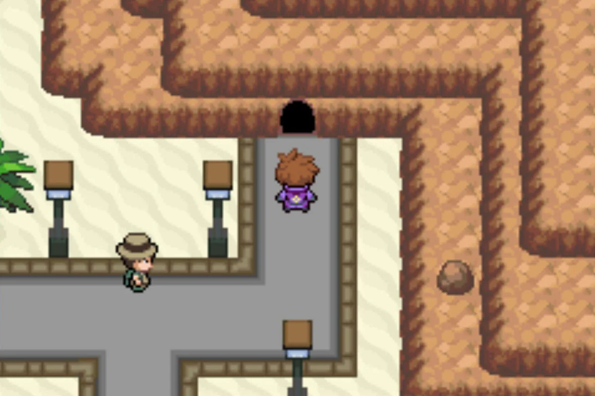 리프트 동굴 입구 / Pokémon Unbound